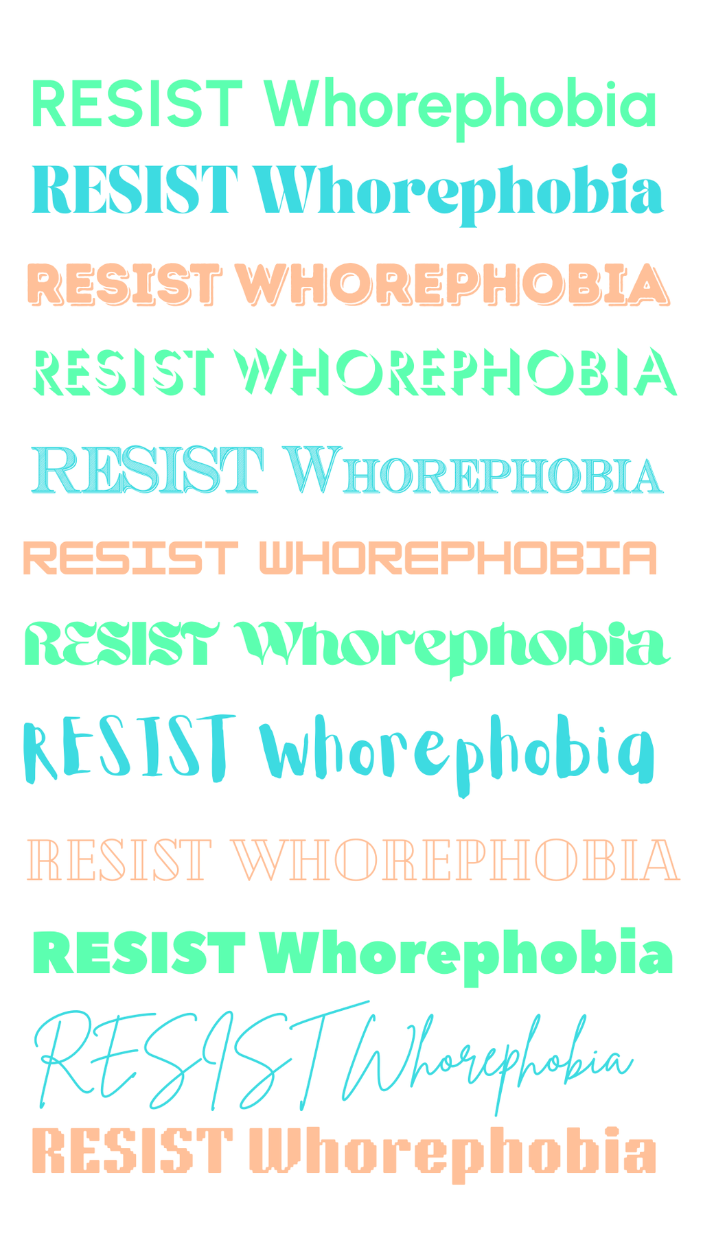 RESIST the Phobia (for phone screen)