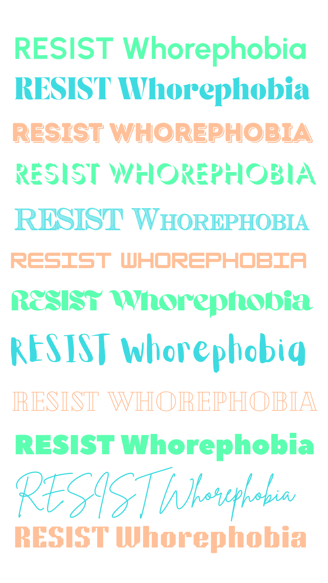 RESIST the Phobia (for phone screen)