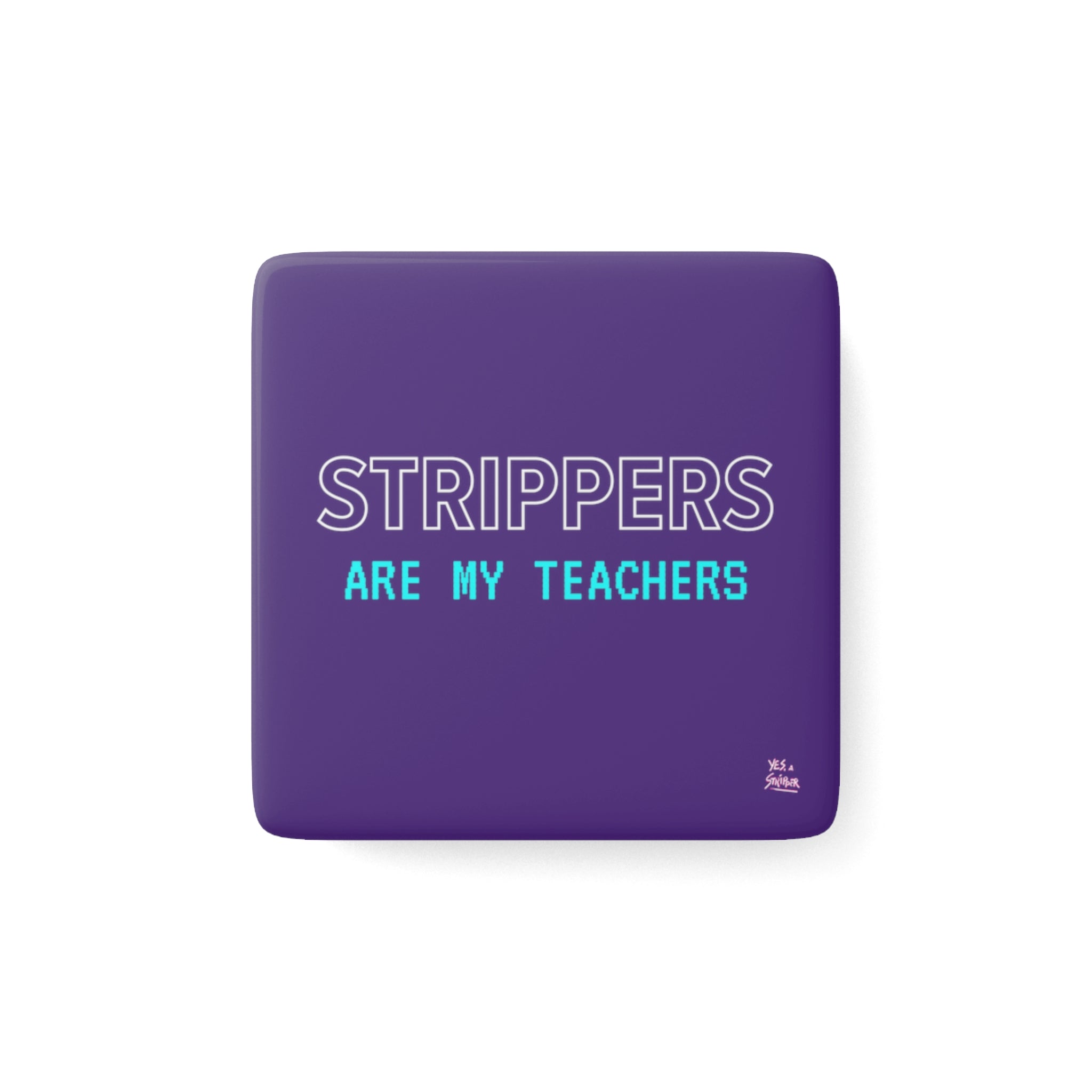 "Strippers Are My Teachers" Magnet