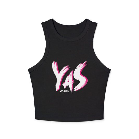 YAS Work Women's Micro Rib Tank Top